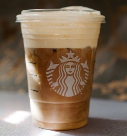 pumpkin spice latte from Starbucks