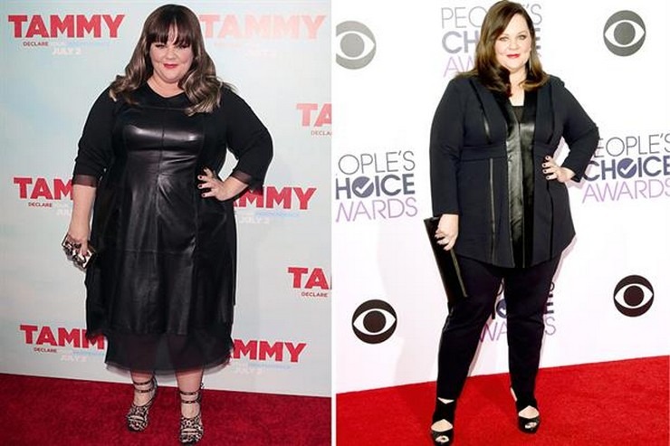 Melissa McCarthy before and after